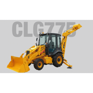 Liugong 브랜드 백호 로더 CLG775