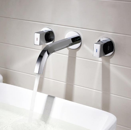 3 Holes Bathroom Basin Faucet