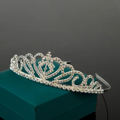 Children's Diamond Crown Bridal Headwear