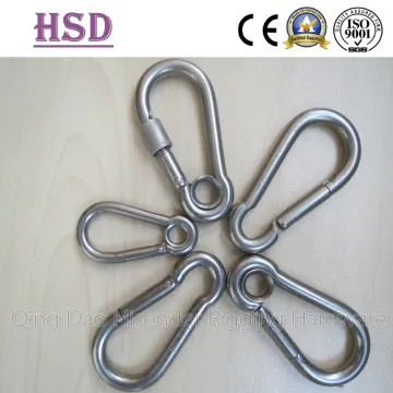 Snap Hook, Ss316, Ss304, Good Quality, Snap Hook with Screw, with Eyelet, Rigging Hardware, Marine Hardware