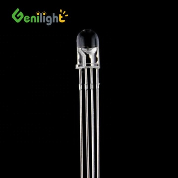 4-Pin Ultra Bright Clear LED Diodes - 3mm, 5mm, 8mm, 10mm