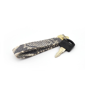 2019 Custom Genuine Python Leather Keychain with Logo