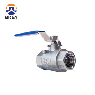 2 Inch to 4 Inch Double Union Brass and Stainless Steel Hydraulic Ball Valves