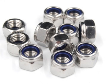 High-Quality 304 Stainless Steel Lock Nuts - Anti-Losening & Anti-Slip with Nylon Lock Nut - Hot Selling and DIN 985 Certified