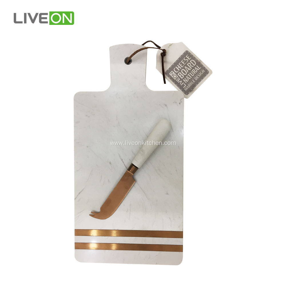 Marble Cheese Board Cheese Knife Set