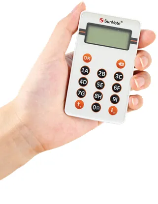 Classroom clickers suits in education and classroom response system