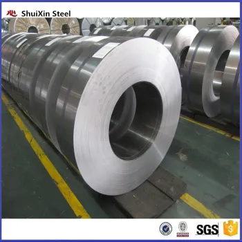 Factory price regular spangle Q195 hot dipped galvanized mild steel strips