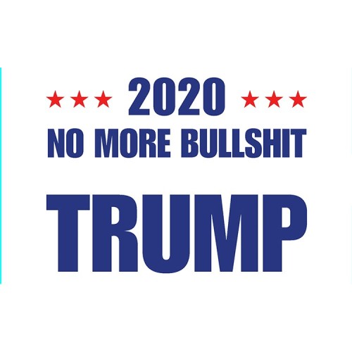 Printed polyester Trump 2020 banner flags