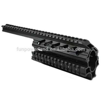 Funpowerland Galil/Golani Tactical Quad Rail Picatinny System Scope Mount, MNT-TGL01_PRO Black