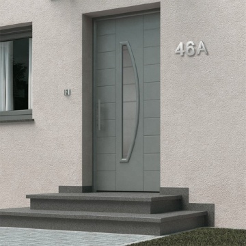 Apartment Villa Edelstahl Wasserdichte 3D Hausnummer