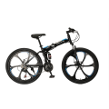 MTB 26 polegadas de bicicleta de montanha de aço dobrável