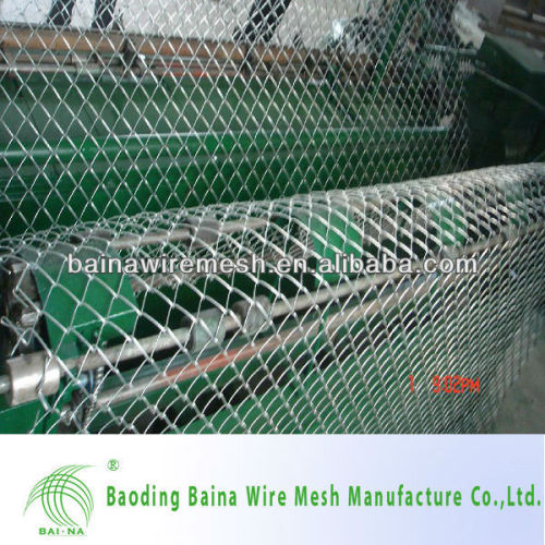 High security chain link fence