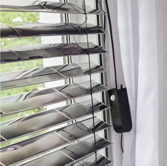 Smart Solar Window Shutters: Photovoltaic Panels for Energy-Generating Blinds