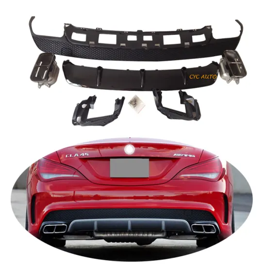 Mercedes-Benz W117 CLA45 Rear Diffuser 2013-2015