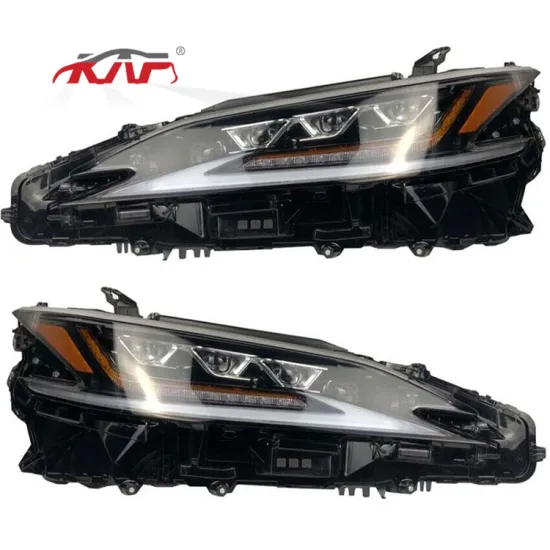 Full LED Upgrade Three Lens Head Lamps for Lexus ES350 2018-2022