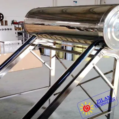 Pressurized solar hot water heater