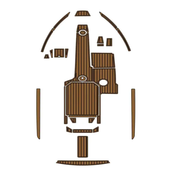 Moomba Craz Swim Step Cockpit Boat EVA Faux Foam Teak Deck Floor Pad 2019