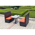 Indoor 7pcs set Wicker Dining set