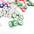 10mm christmas decorative large polymer easy clay beads