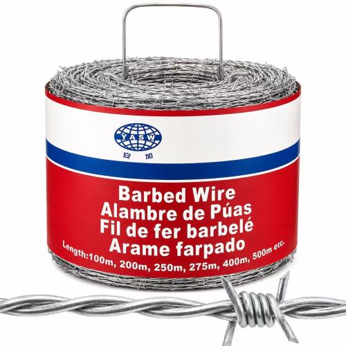 Hochfester Galfan-Zink-Aluminium-beschichteter Stacheldraht