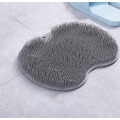 Scrubber del massaggiatore del silicone del piedino della doccia antiscivolo