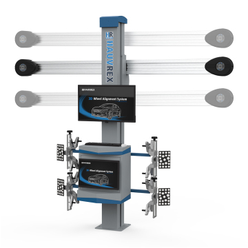 JWA757DS 3D Wheel Alignment with Automatic Target Tracing and Dual Screens