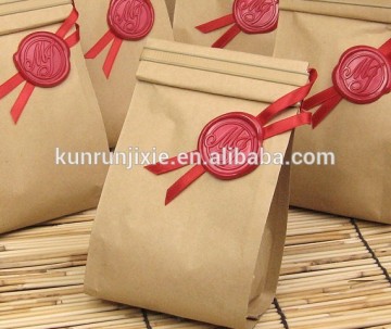 Four sides seal laminated film bag making machine, center-seal paper bags, center-seal with gusset side bags.                        
                                                Quality Choice