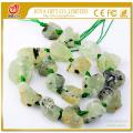 Natural Raw Rough Lemon Crystal Quartz Beads