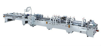 high speed semi-auto folder gluer machine