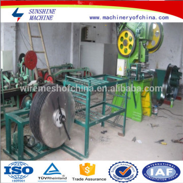 5 strip or 9 strip Razor Barbed Wire Machine / 0.3-0.6mm sheet thickness Razor Wire Machinery