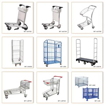 High quality 3wheels aluminum alloy airport luggage cart