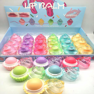 Balsamo per labbra cupcake non tossico carino e idratante per bambini - all'ingrosso