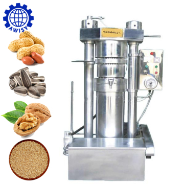 Cold and Hot Press Hydraulic Groundnut/Sunflower Seeds Usage Hazelnut Oil Processing Machine