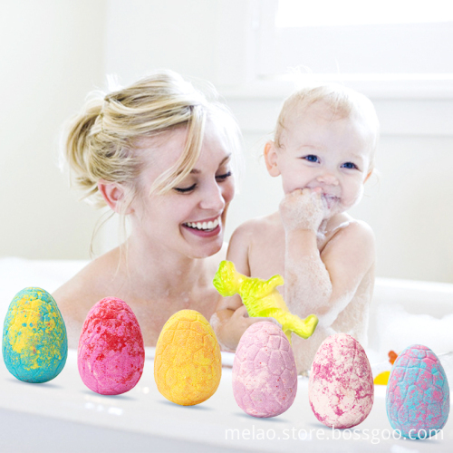 Foam Rainbow Salt Bath Bomb Bubble With Toy