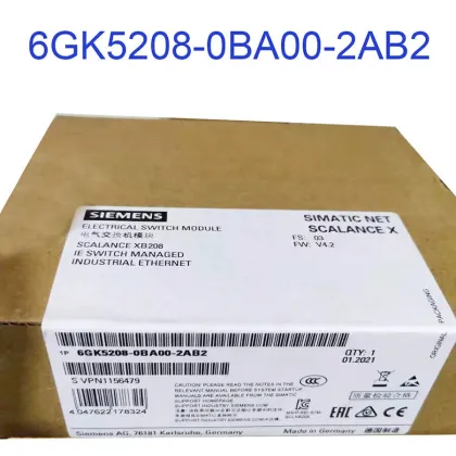 SONGWEI Siemens Switch Module 6GK5208-0BA00-2AB2