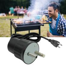 High Quality Aluminum Electric BBQ Grill Rotating Motor Barbecue Rotisserie Rotator Engine For Kitchen Tools