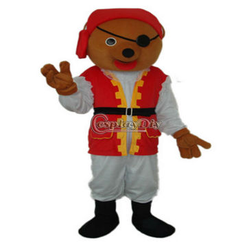 best-selling Pirate Bear mascot costume adult mascot costume