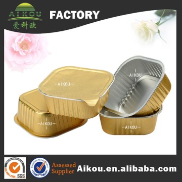Eco friendly FDA custom sealing aluminum foil pet food container