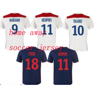 à¸ˆ à¸™ 18 19 Maillot De Foot Olympique à¹€à¸ª à¸­à¸Ÿ à¸•à¸šà¸­à¸¥à¸¥ à¸¢à¸‡ à¸„ à¸