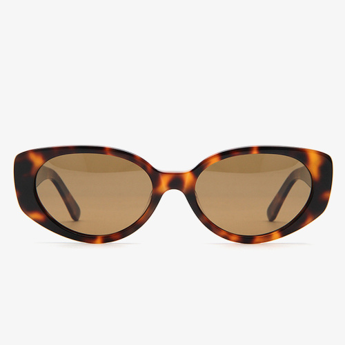 Chic Oval Acetate Retro Y2K Sunglasses