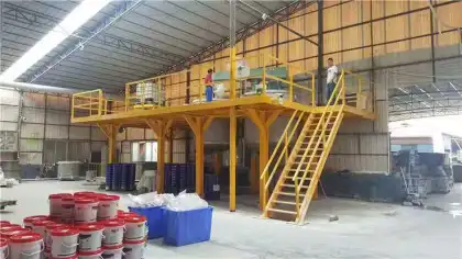 Water-based Latex Paint Manufacturing Equipment: Mixer, Production Line, and Disperser Platform