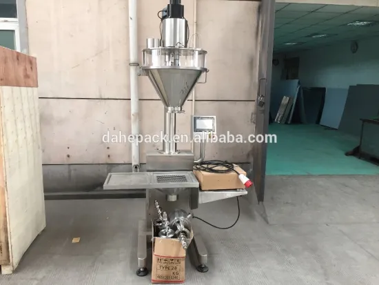 Semi Automatic Dry Powder Filling Machine , Semi Auto Auger Filler