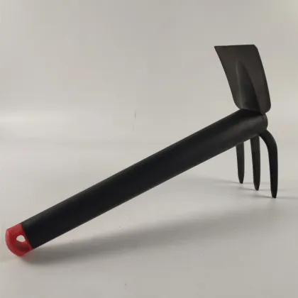 Professional Dual-Headed Garden Hoe and Weeding Tool: A Multipurpose, Sturdy Garden Rake and Hoe Combination