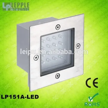 stainless steel LED stair light LED recessed wall light