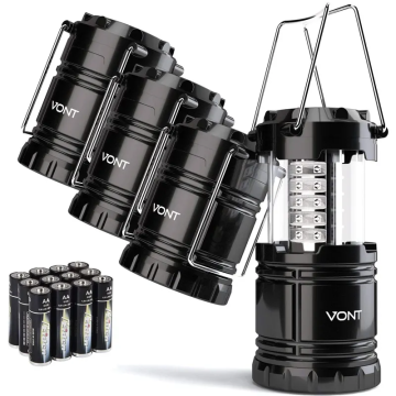 Portable LED Lantern for Outdoor Camping and Emergency Use