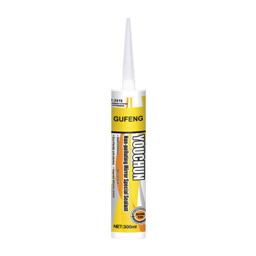 Mirror bonding waterproof adhesive Non corrosive sealant waterproof sealant Factory