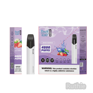 Blue razz lemonade RandM 4800puffs