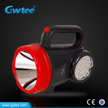 Rechargeable outdoor powerful led search light with side light   Quality Assured