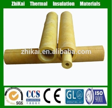 Rock wool pipe use for insulation pipeline project