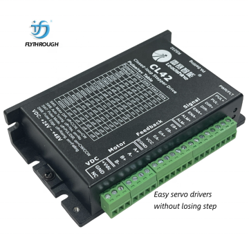 Controlador de motor de servo fácil de plana y CL42C NEMA17 Cerrado de la velocidad del motor paso a paso - Venta caliente